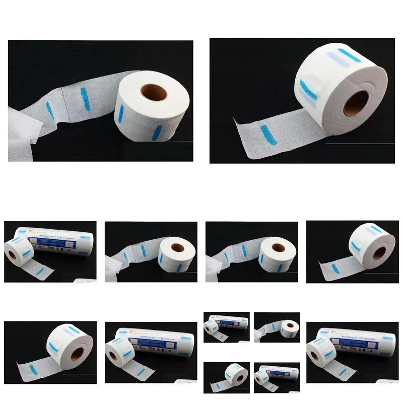 Disposable 15 rolls Neck Covering Paper Towel Have Breakpoint Muffler Scarf Paper