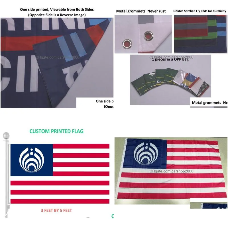 bassnectar mix us stripe flag 3ft by 5ft 100d polyester flags and banners