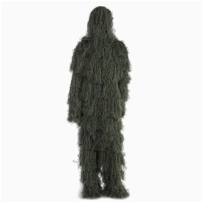 Hunting Sets Camouflage Ghillie Suit Secretive Aerial Shooting Clothes Sniper Suits Clothing For