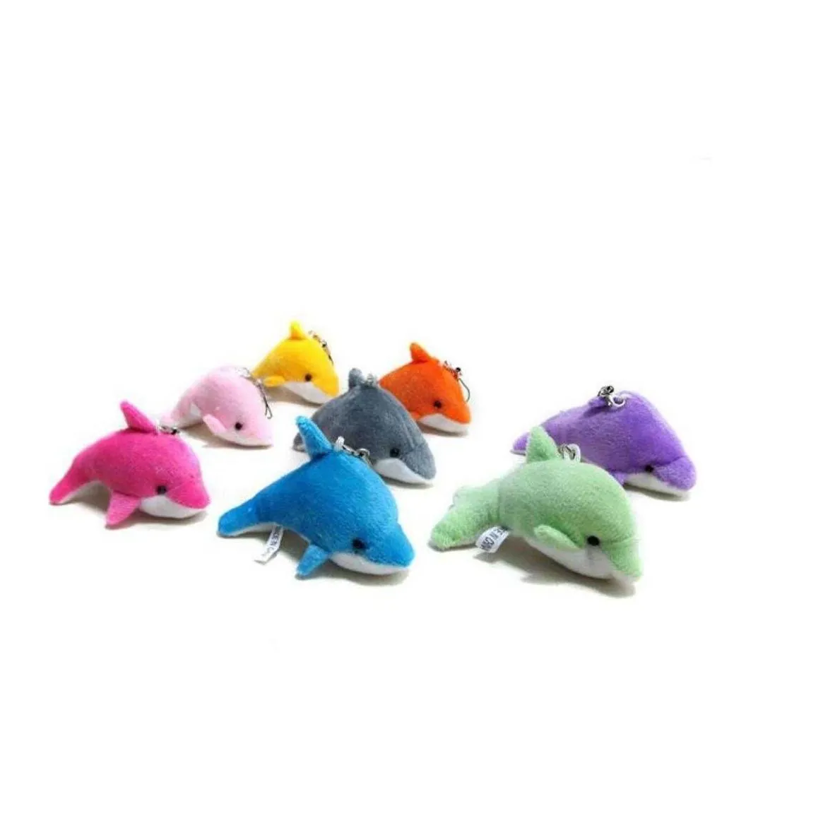 Mixed Color Mini Lovely Cute  Charms Kids Plush Toys Home Party Pendant Gift Decorations