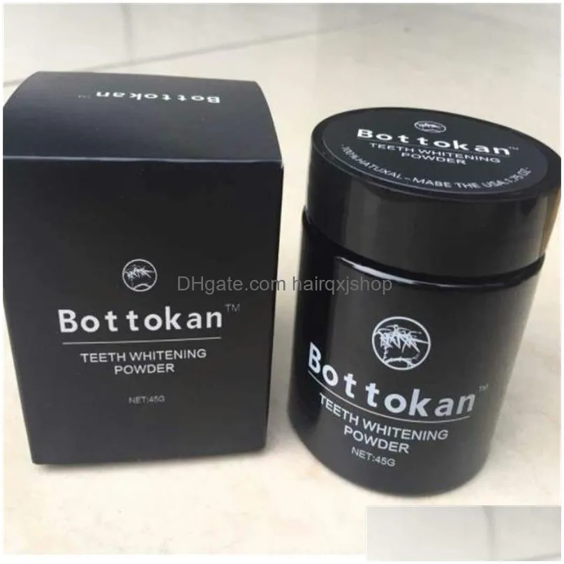 Teeth Whitening 45G Harder Color Box Black Activated Carbon Bamboo Charcoal Tooth Powder Drop Delivery Health Beauty Oral Hygiene Dhzxg