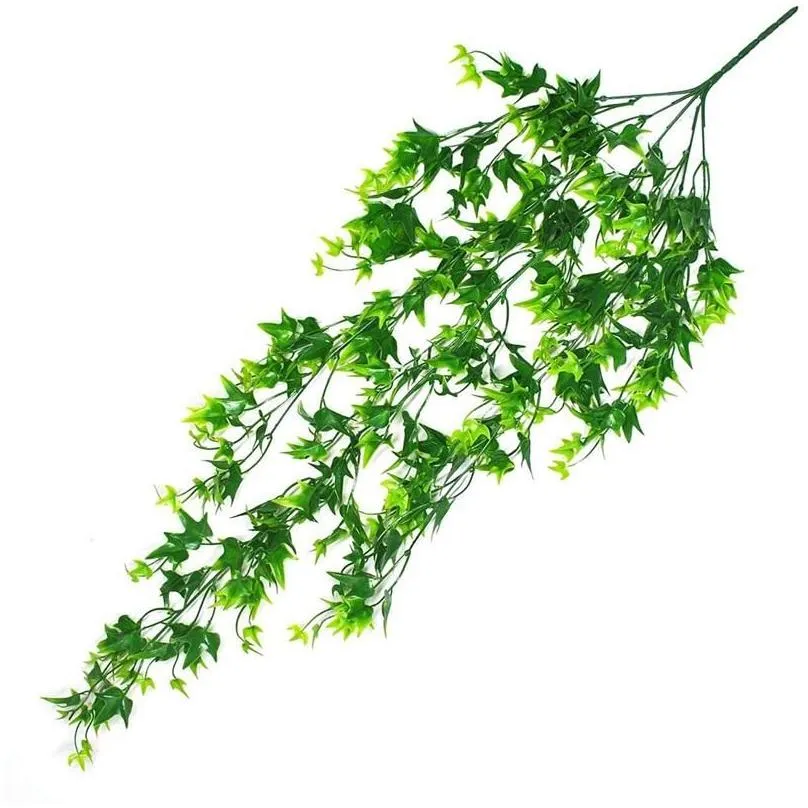 Artificial Vines Ivy Leaf Plants Vine Hanging Fake Foliage Leaves for Greenery Wedding Wall Decorations