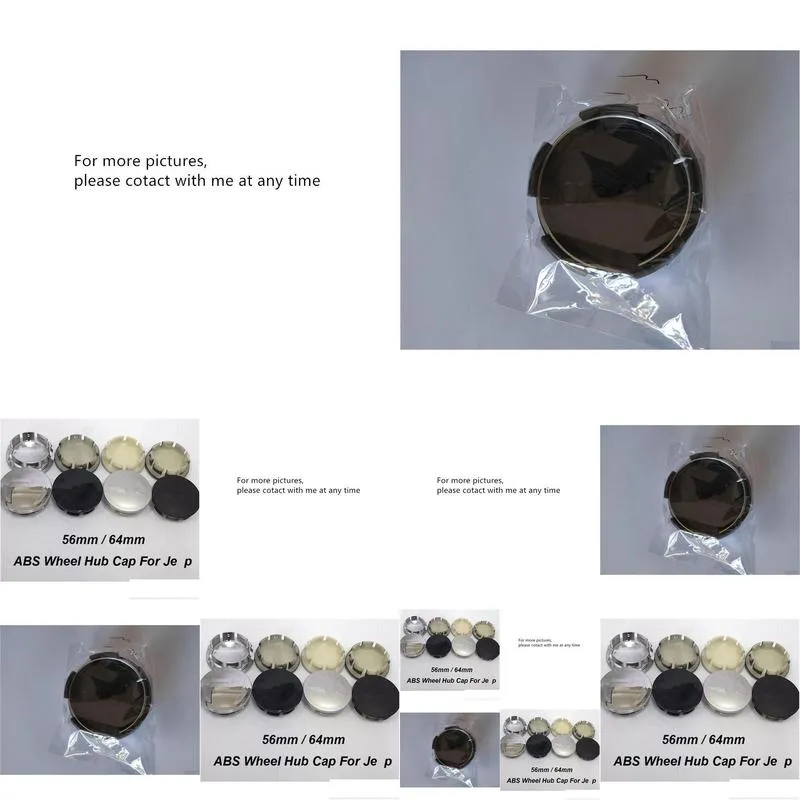 【国内配送】 100-Piece Black DHgate.com:Glossy/Matte Wheel Hub Center その他