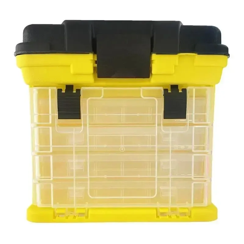 Accessories 27x17x26cm 4layer Multifunctional Fishing Gear and Bait Storage Tool Box Accessories Fishing Tackle Fishing Equipment