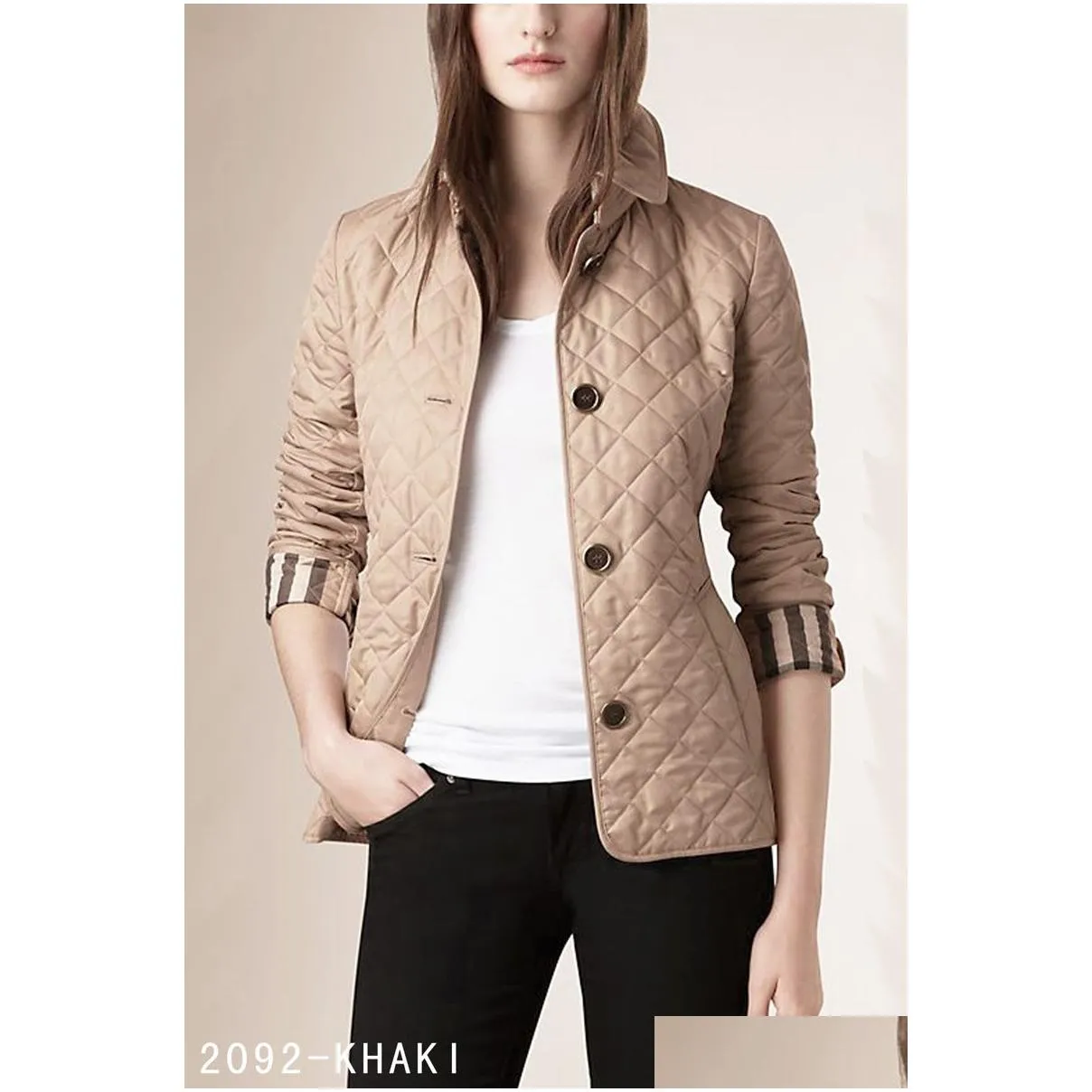 Women`s Jackets Designer Jackets Winter Autumn Coat fashion cotton Slim Jacket Plug size XXXL