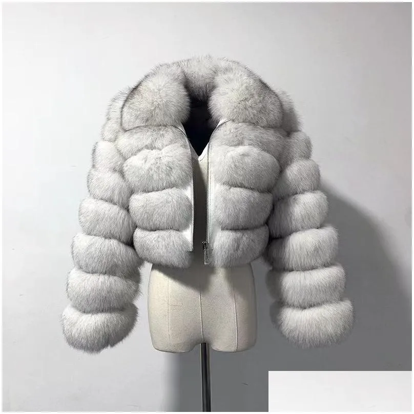 Womens Fur Plus Size Big Yards Faux Fur Manufacturer Fur Coat Mitation Fox Short Asian Size. 2-3 Sizes Larger Than Usual is Recommended