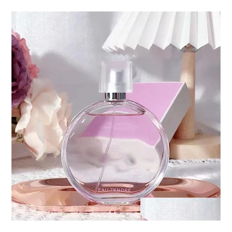 Perfume Eau tender 100ml chance girl pink bottle women spray good smell long lasting lady fragrance fast ship
