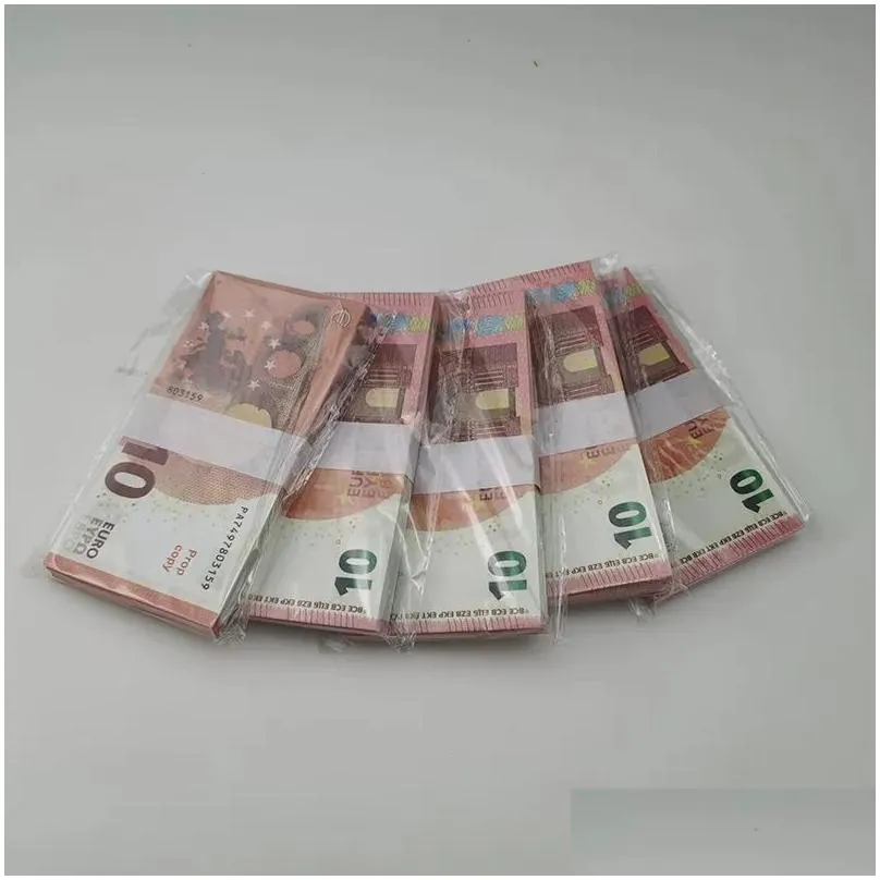 Other Event Party Supplies Funny Toy Paper Printed Money Toys 10 20 50 commemorative For Kids Christmas Gifts or Video Film