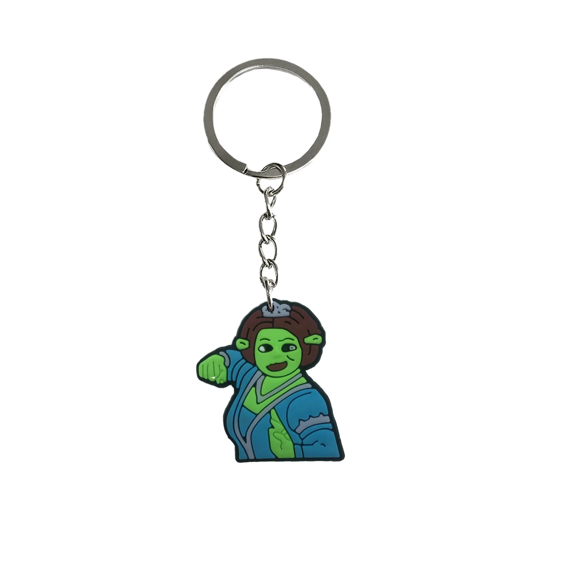 shrek keychain key chain for girls accessories backpack handbag and car gift valentines day ring christmas fans keyring suitable schoolbag classroom school birthday party supplies couple chains women men