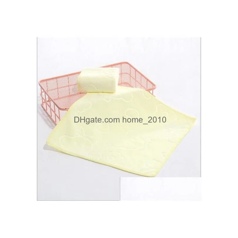 Towel 1Usd/Pc Shi Children Wash Polishing Drying Cloths Drop Delivery Home Garden Textiles Dhr96