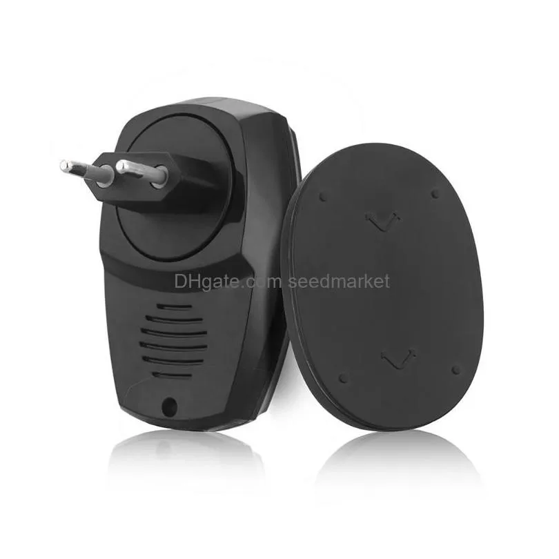 other door hardware 36 chord tones anti nuisanc wireless waterproof doorbell button receiver plug-in smart home visitor reminder