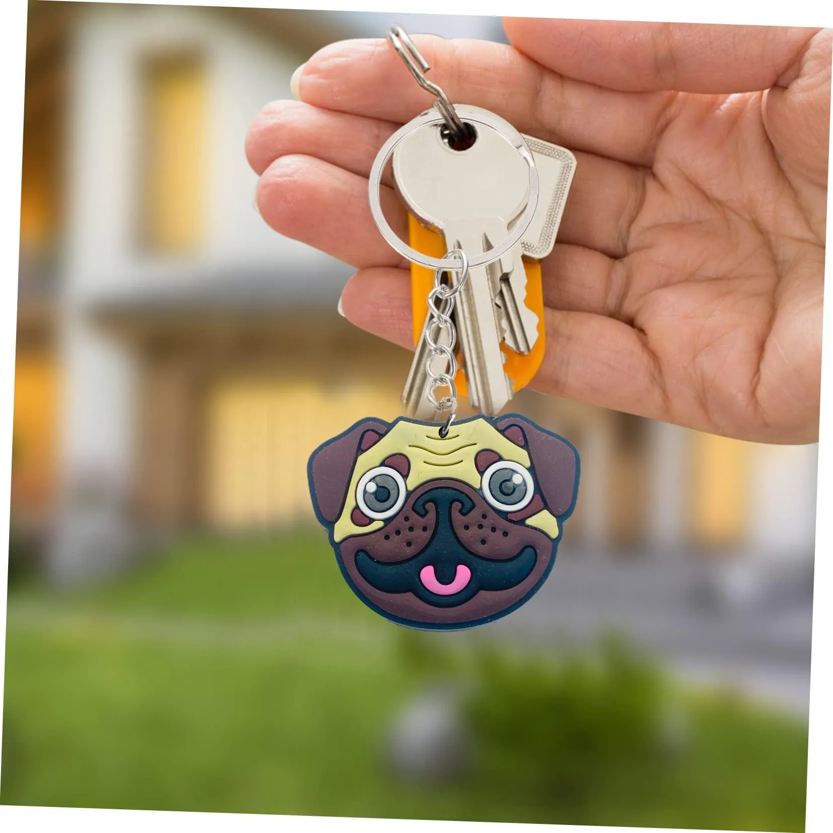 dog series 32 keychain key chain for kid boy girl party favors gift keyring women backpack shoulder bag pendant accessories charm suitable schoolbag keychains rings ring girls