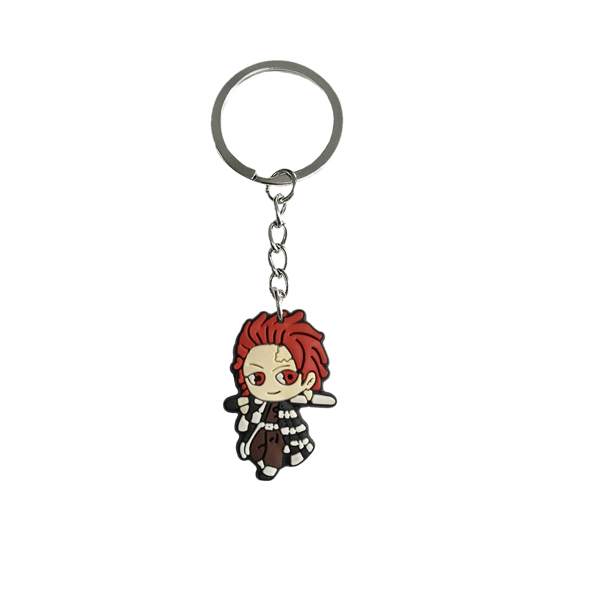 anime characters keychain for classroom prizes kids party favors keychains backpack keyring suitable schoolbag couple key chains women car charms