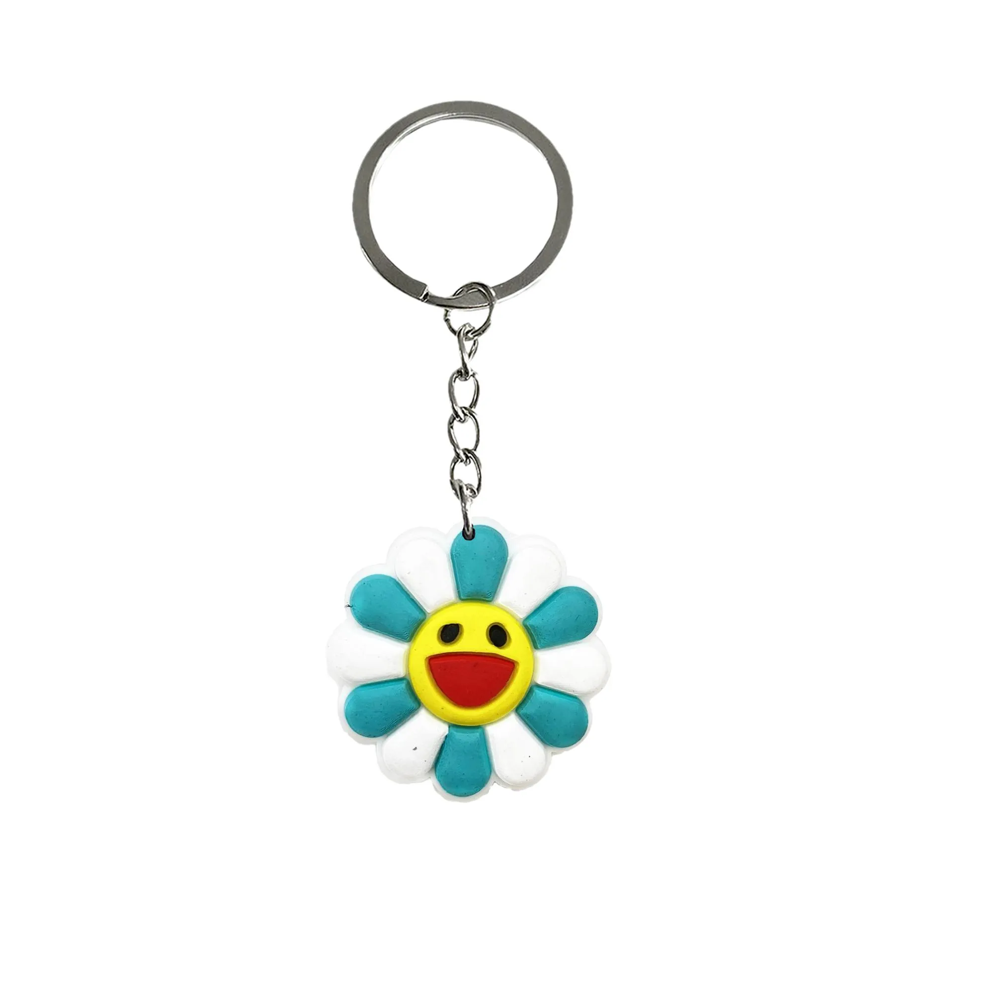 sunflower 30 keychain keychains for school day birthday party supplies gift classroom prizes tags goodie bag stuffer christmas gifts and holiday charms keyring suitable schoolbag boys women anime cool backpacks