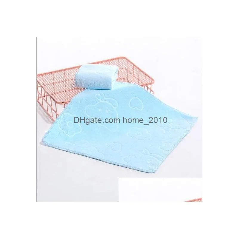 Towel 1Usd/Pc Shi Children Wash Polishing Drying Cloths Drop Delivery Home Garden Textiles Dhr96