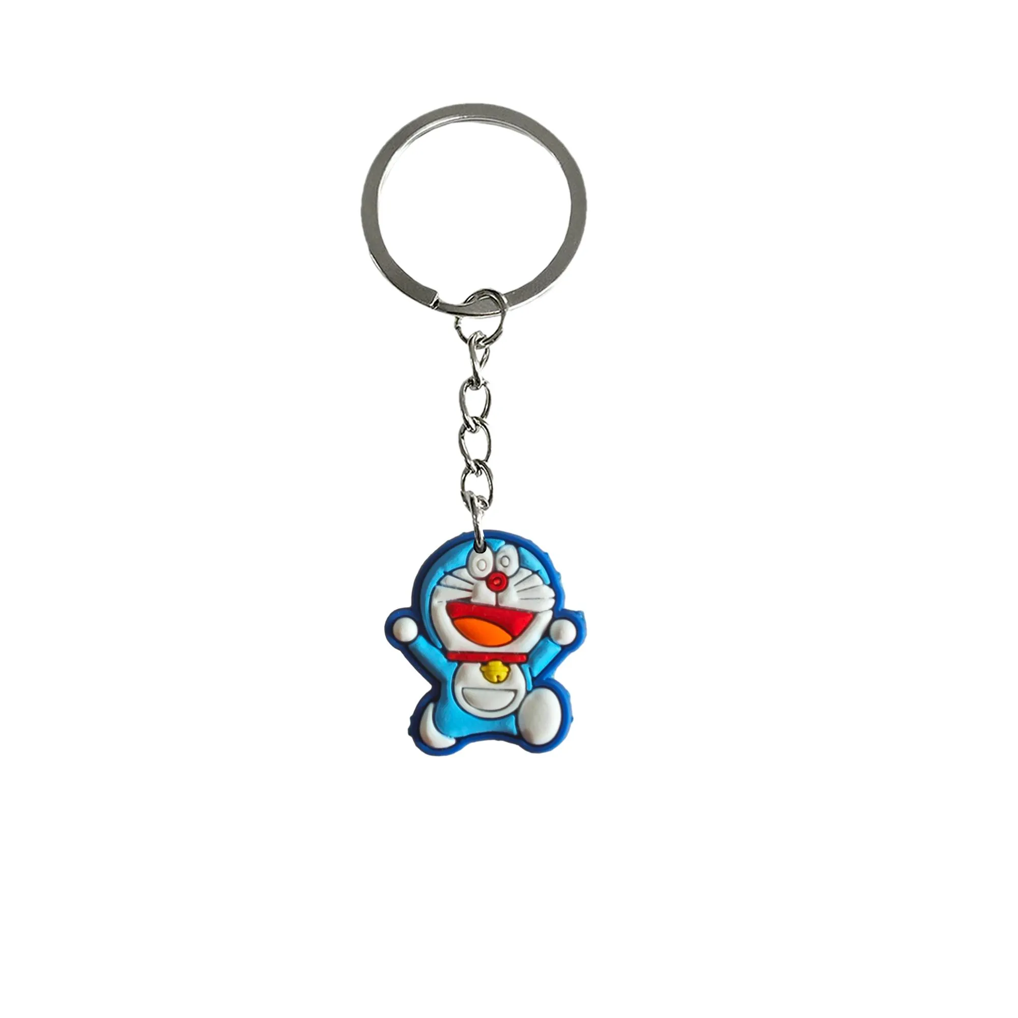 doraemon keychain key chain accessories for backpack handbag and car gift valentines day anime cool keychains backpacks boys keyring suitable schoolbag colorful character with wristlet purse charms women rings
