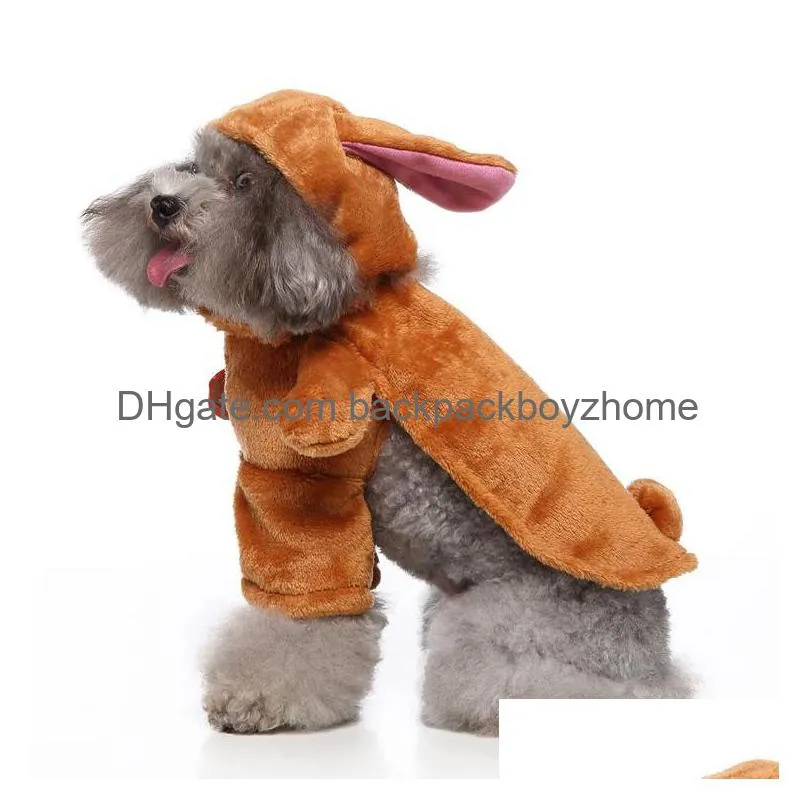 christmas halloween dog costumes funny dog apparel dog cosplay funny costume halloween christmas dog clothes party costume for small medium dogs wholesale