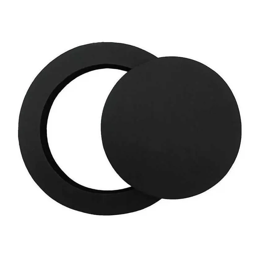car badges 1pcs 6.5 inch speaker ring bass door trim sound insation cotton o speakers self adhesive drop delivery automobiles motorcyc