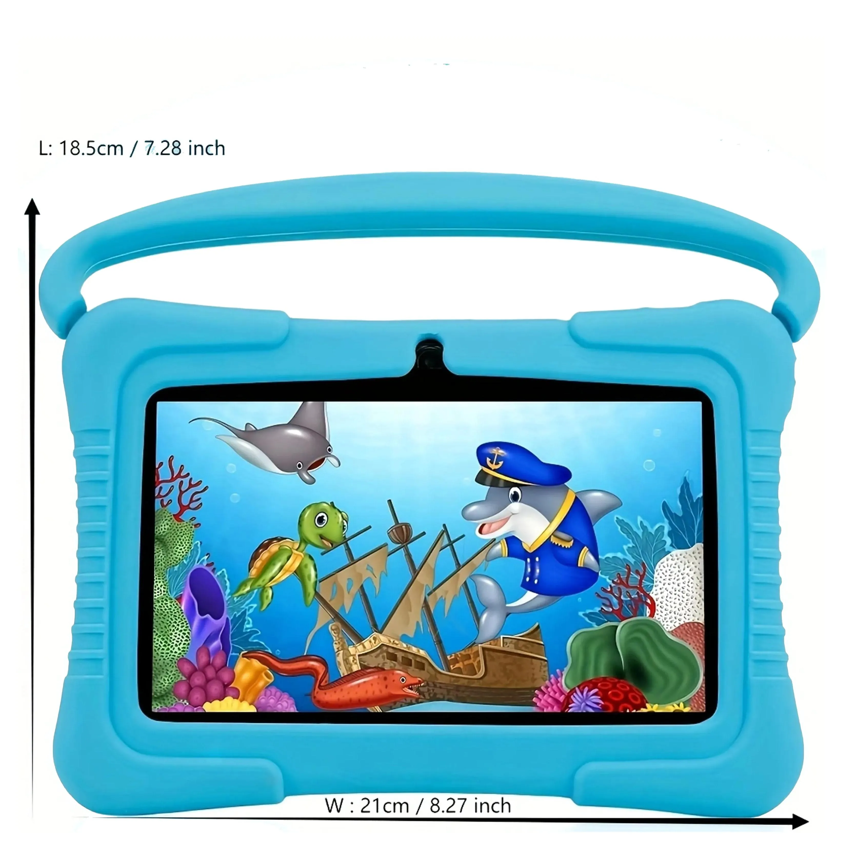 Tablet Pc Kids 7Inch Educational Larger Capacity And Battery 2Gb Ram32G Rom Safety Eye Protection Sn Dual Camera Games Parental Lock I Otatn