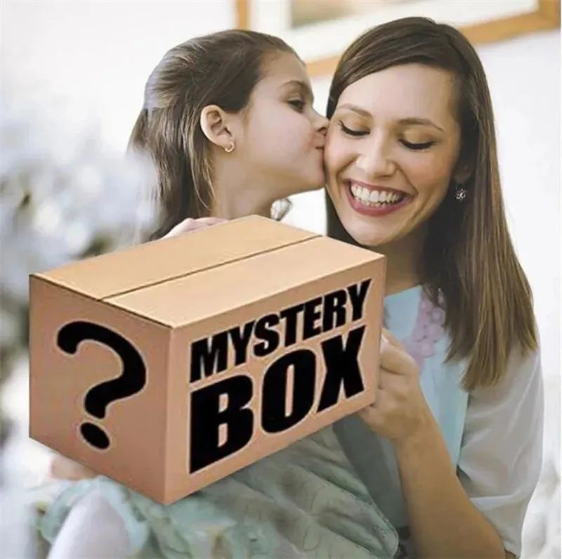 Hot Lucky Bag Mystery Boxes There is A Chance to Open Game Controller Mobile Phone Cameras Drones Game Console Smart Watch Earphone More