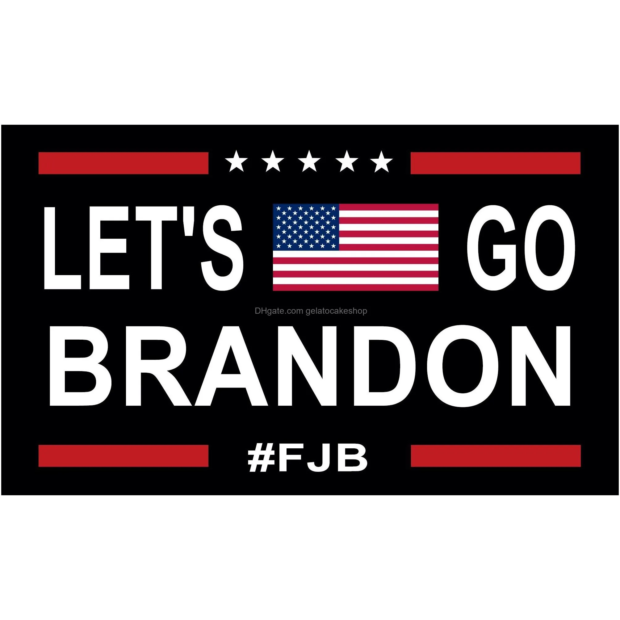 fjb lets go brandon 2024 flag 90x150cm 3x5 ft biden is not my prsident