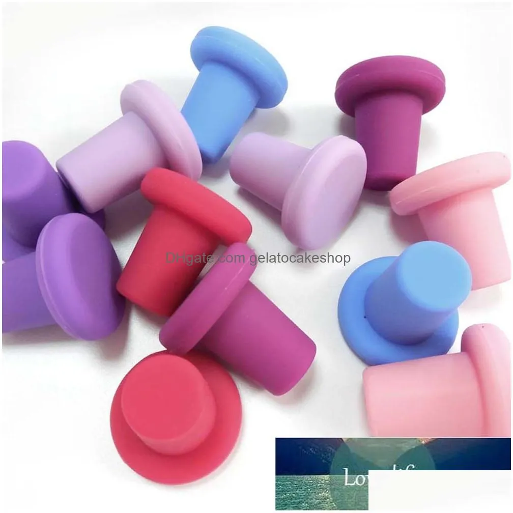 2pcs silicone creative design bottle stopper bottle caps wine stopper family bar preservation tools safe and healthy