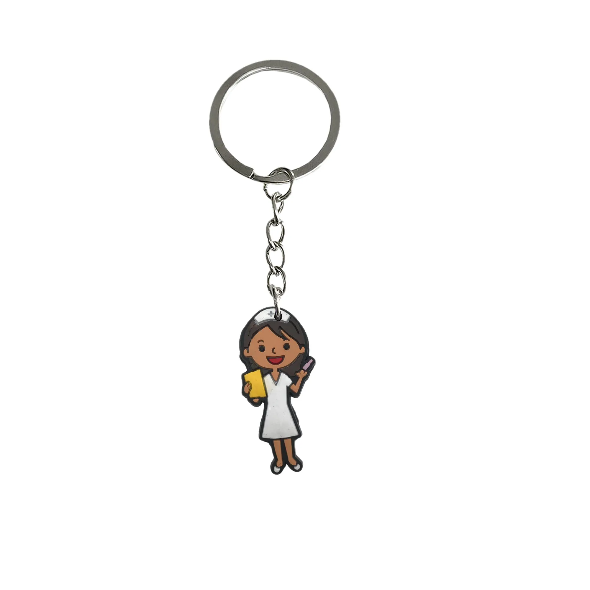 nurse keychain key chain for party favors gift car bag keyring backpacks suitable schoolbag classroom prizes birthday christmas kid boy girl