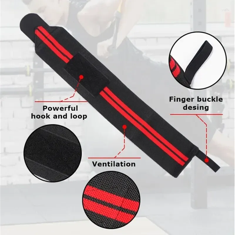 Wrist Support Adjustable Straps Men And Women Elastic Wristband Fixers Of Athletes Powerlifting 1PC