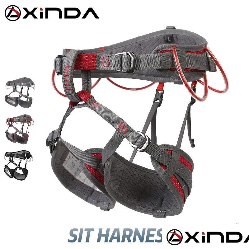 XINDA Camping Half Safety Belt Rock Climbing Outdoor Expand Training Protective Supplies Survival Equipment 240320