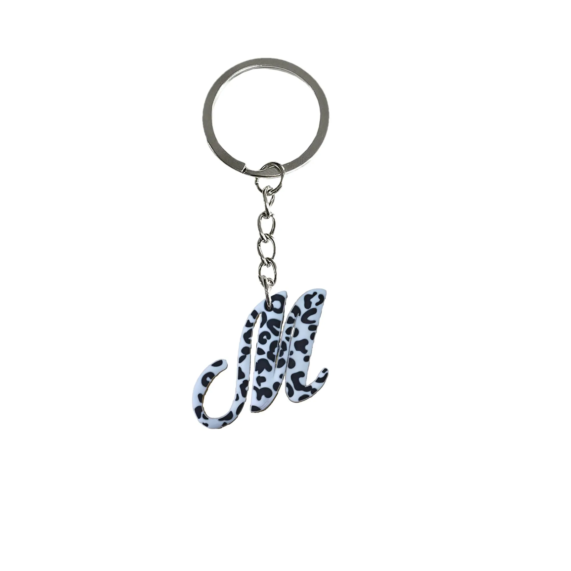 zebra large letters keychain keychains tags goodie bag stuffer christmas gifts and holiday charms key chain ring gift for fans keyring backpack car suitable schoolbag classroom school day birthday party supplies boys