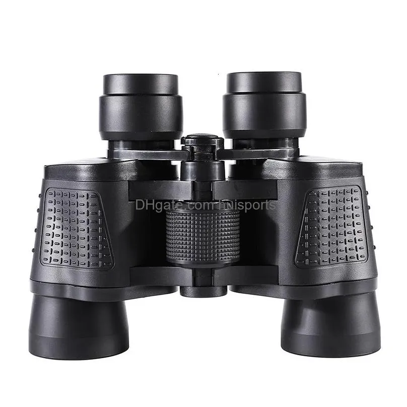 telescope binoculars 80x80 high magnification long range professional hd portable eyepieces civil grade night vision binoculo 230603