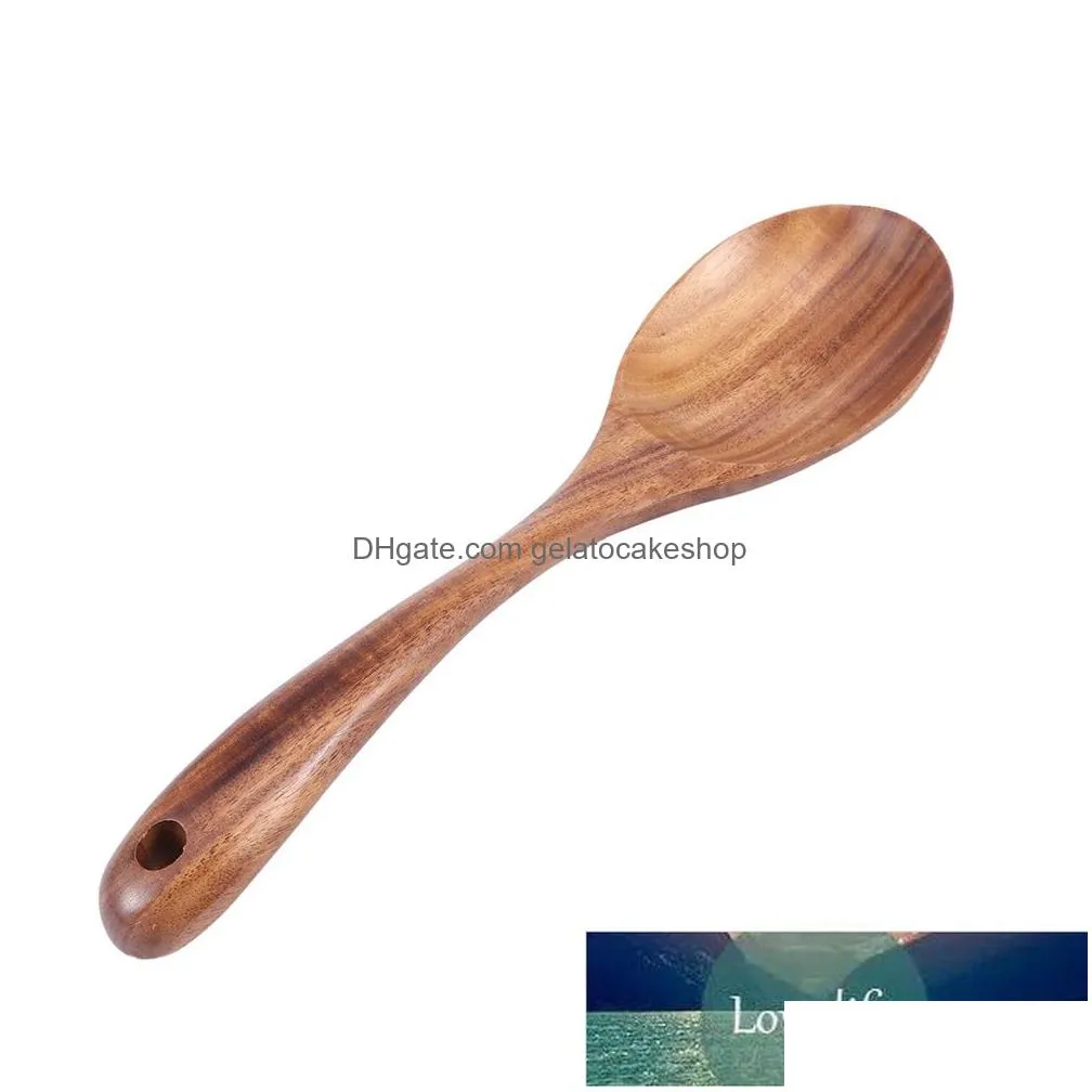large wooden spoon big salad serving spoon fork natural wood tablespoon long handled cooking kitchen wooden utensils