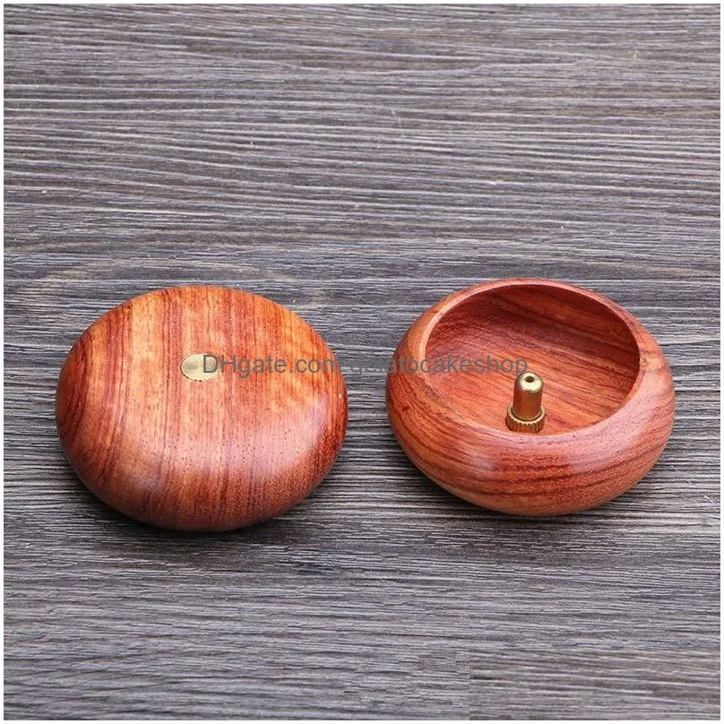 burmas pear rosewood incense burner for incense sticks with wooden stand porta desk encens holder decoration s 