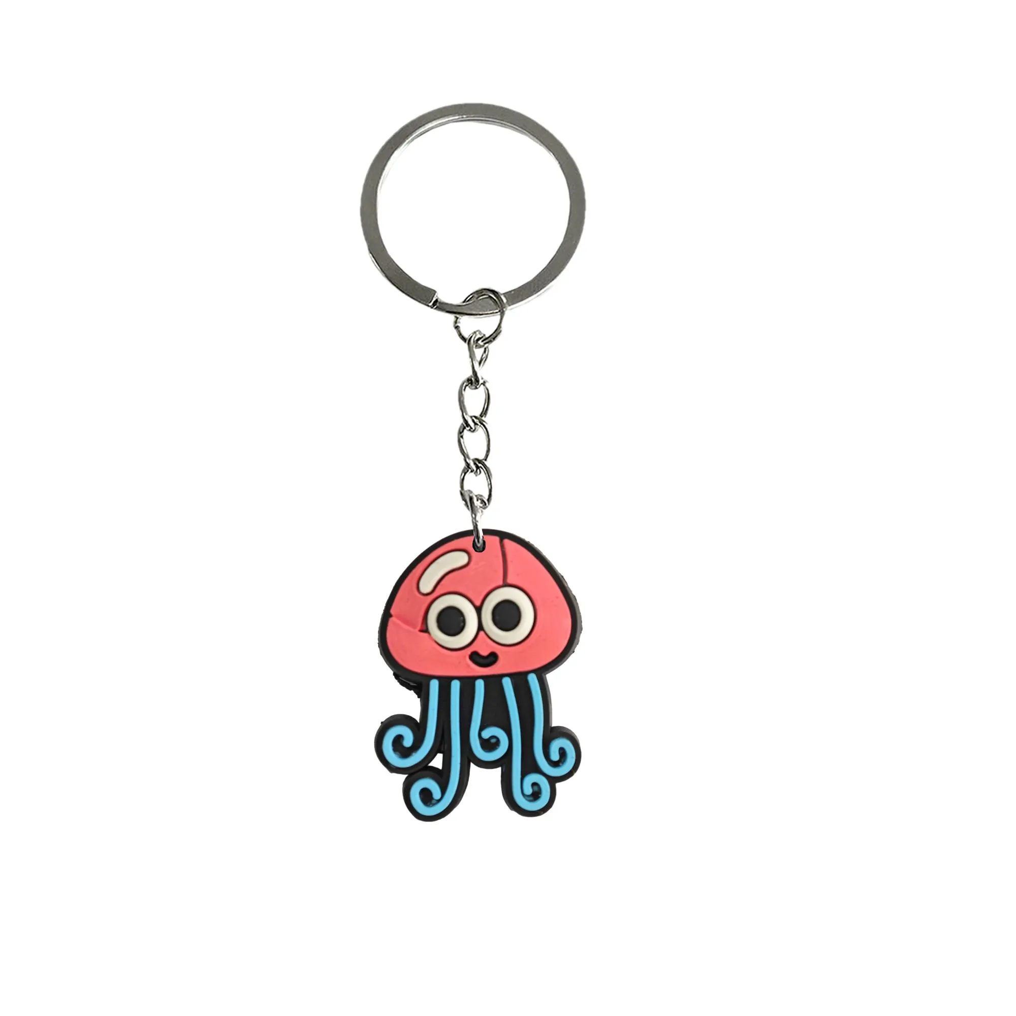 ocean world keychain key ring for girls cute silicone chain adult gift boys keyring suitable schoolbag birthday christmas party favors couple backpack chains women