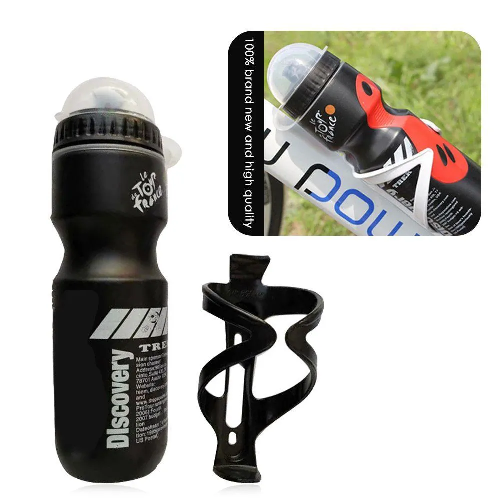 water bottle 750ml bike water mtb road bicycle cycling bottle with holder cage outdoor sports drink equipment rading accessories