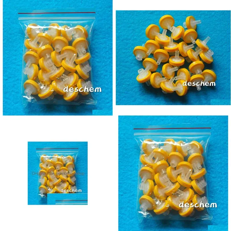 wholesale wholesale- syringe filter odis13mm 0.22 micron made by ptfe 25pcs/bag chemistry labware