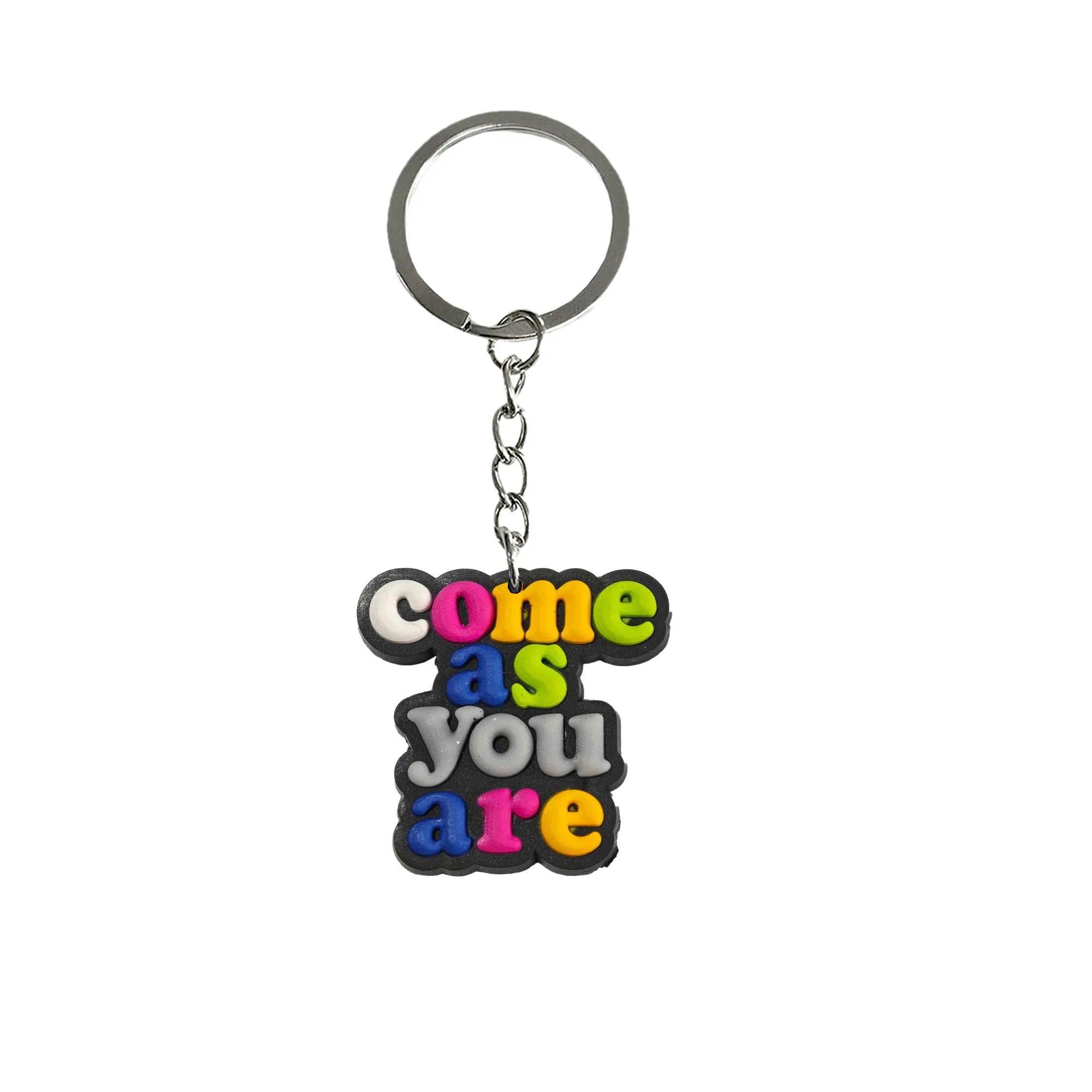 rainbow 24 keychain key purse handbag charms for women car bag keyring chain accessories backpack and gift valentines day suitable schoolbag keychains pendant bags