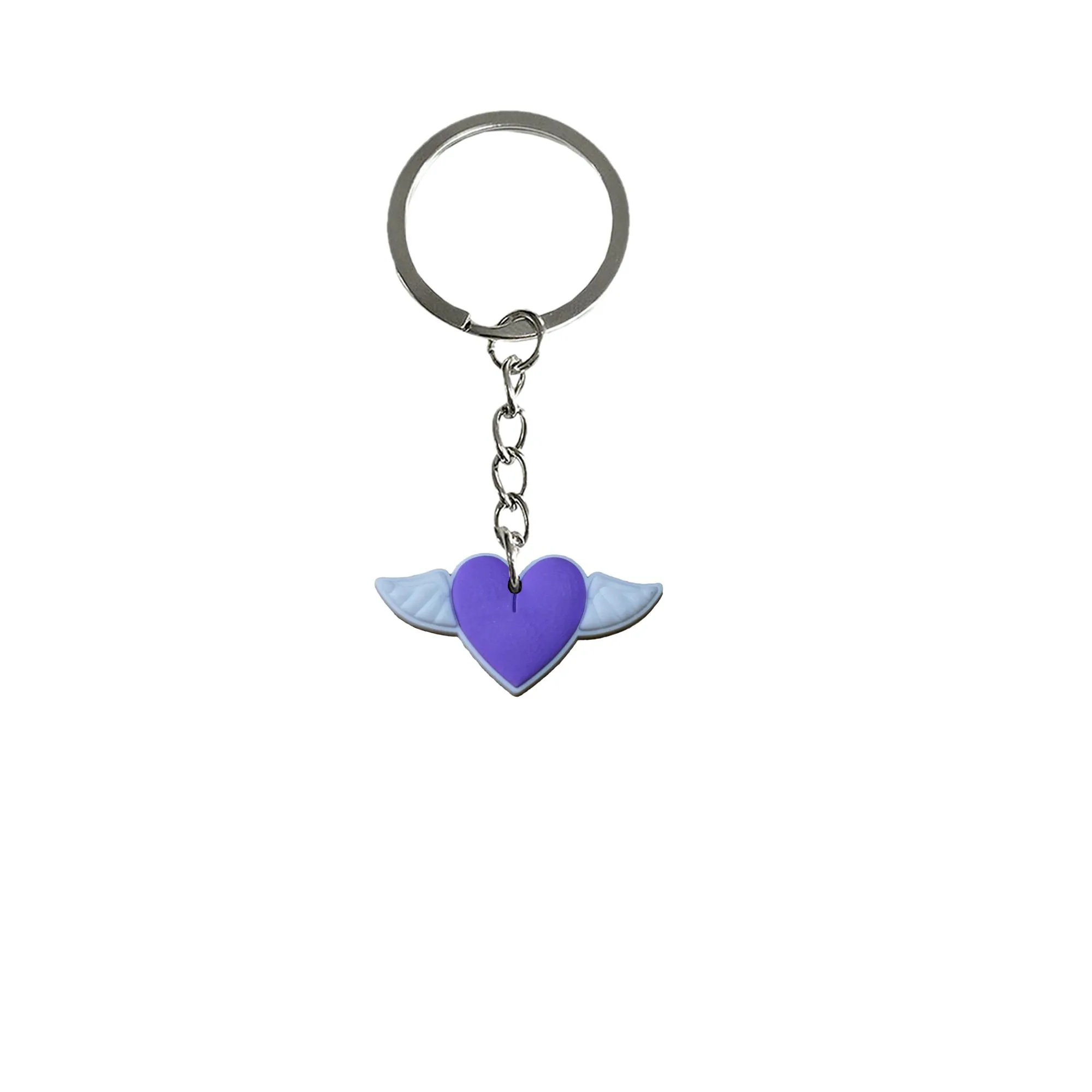 love wings keychain keychains tags goodie bag stuffer christmas gifts and holiday charms keyring for women men suitable schoolbag key ring boys