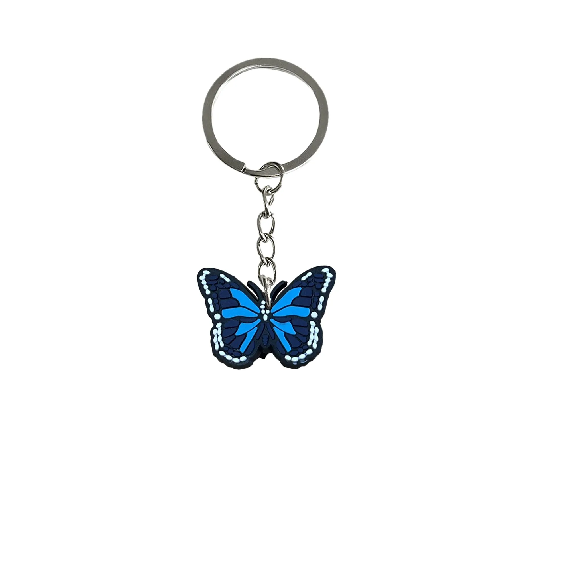 butterfly keychain key ring for boys keyring school bags backpack goodie bag stuffers supplies suitable schoolbag birthday christmas party favors gift shoulder pendant accessories charm keychains tags stuffer gifts and holiday charms