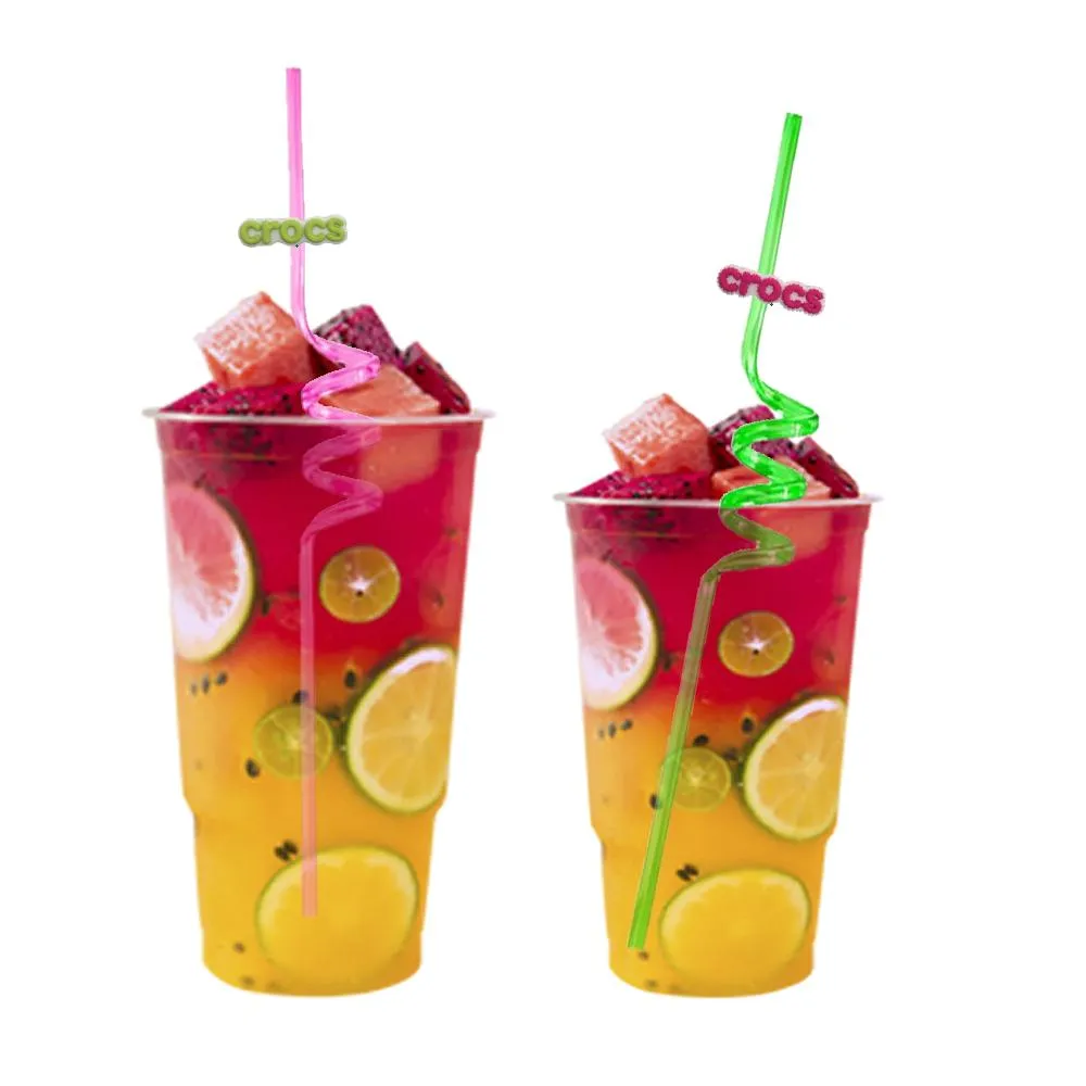  letter flower 8 themed crazy cartoon straws plastic drinking birthday decorations for summer party goodie gifts kids reusable sea favors straw