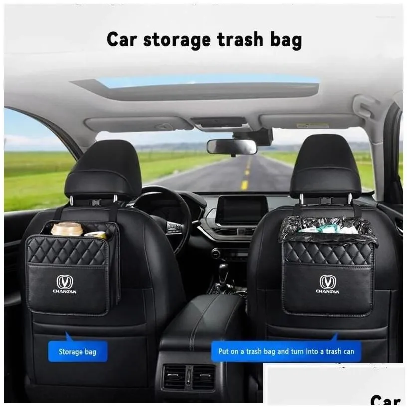 car organizer for changan cs25 cs35 cs55 cs75 cs85 cs95 large capacity storage pocket seat handbag holder back drop delivery automobil
