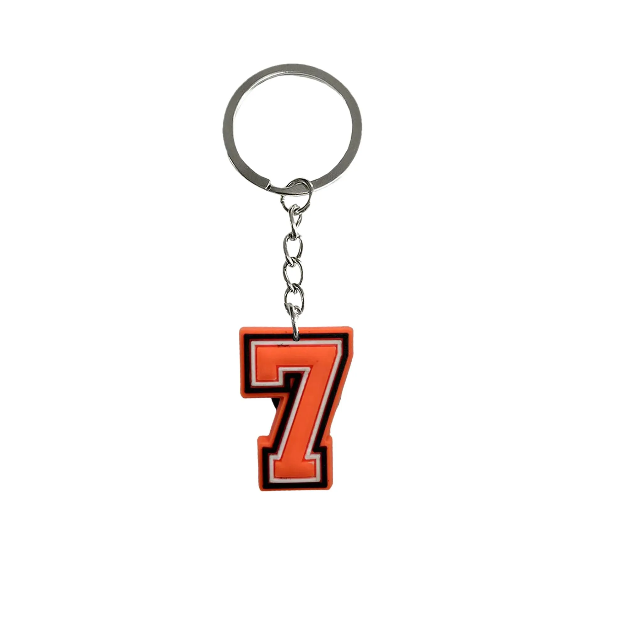 orange number 11 keychain keychains tags goodie bag stuffer christmas gifts and holiday charms for men birthday party favors gift keyring suitable schoolbag key pendant accessories bags chain backpack handbag car valentines day keyrings