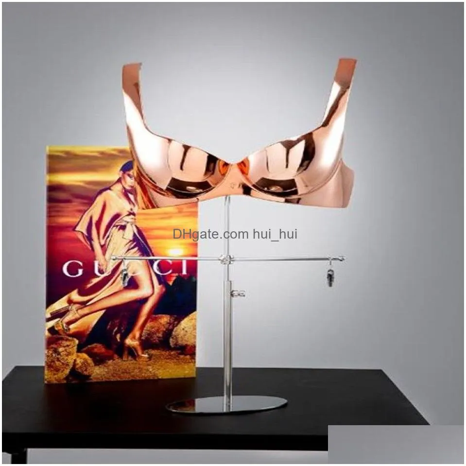 fashion 4style electroplating underwear female mannequin model display rack hanger large chest fake human body doll sexy no base x261l