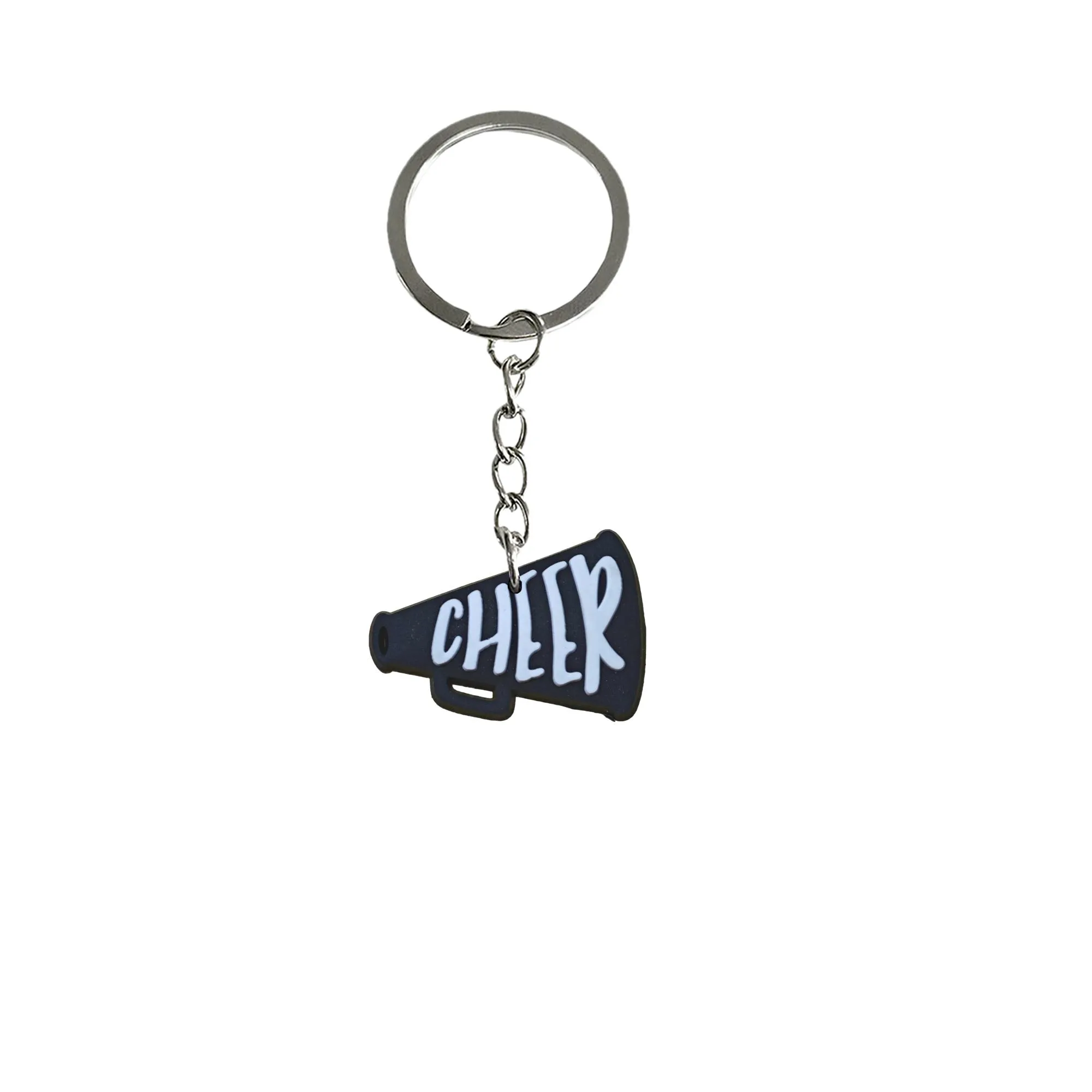 cheer keychain pendants accessories for kids birthday party favors keyring backpacks mini cute classroom prizes suitable schoolbag silicone key chain adult gift keychains women anime cool