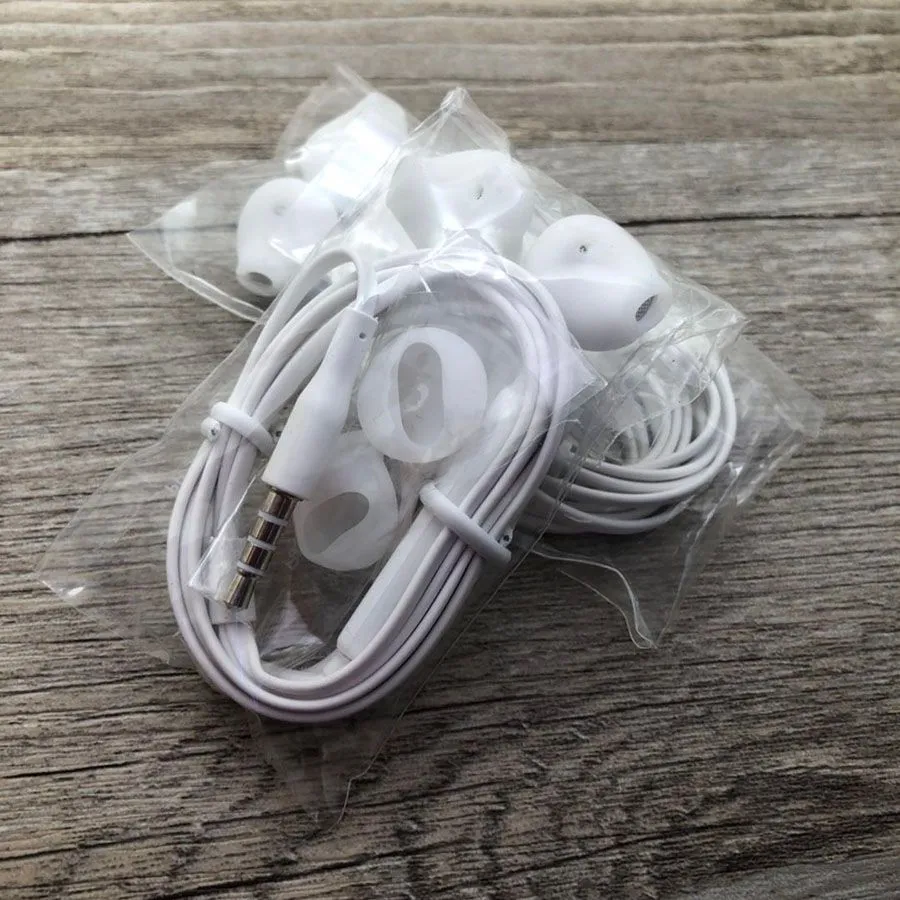 OEM quality s6 s7 earphone wired remote in ear 1.2M 3.5mm high fidelity earbuds headphones with build-in mic for sam s8 s9 plus note 8