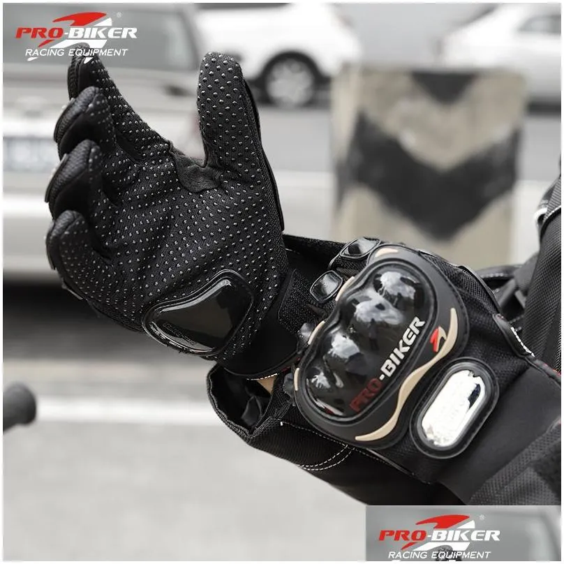 Outdoor Sports Pro Biker Motorcycle Gloves Full Finger Moto Motorbike Motocross Protective Gear Guantes Racing Glove