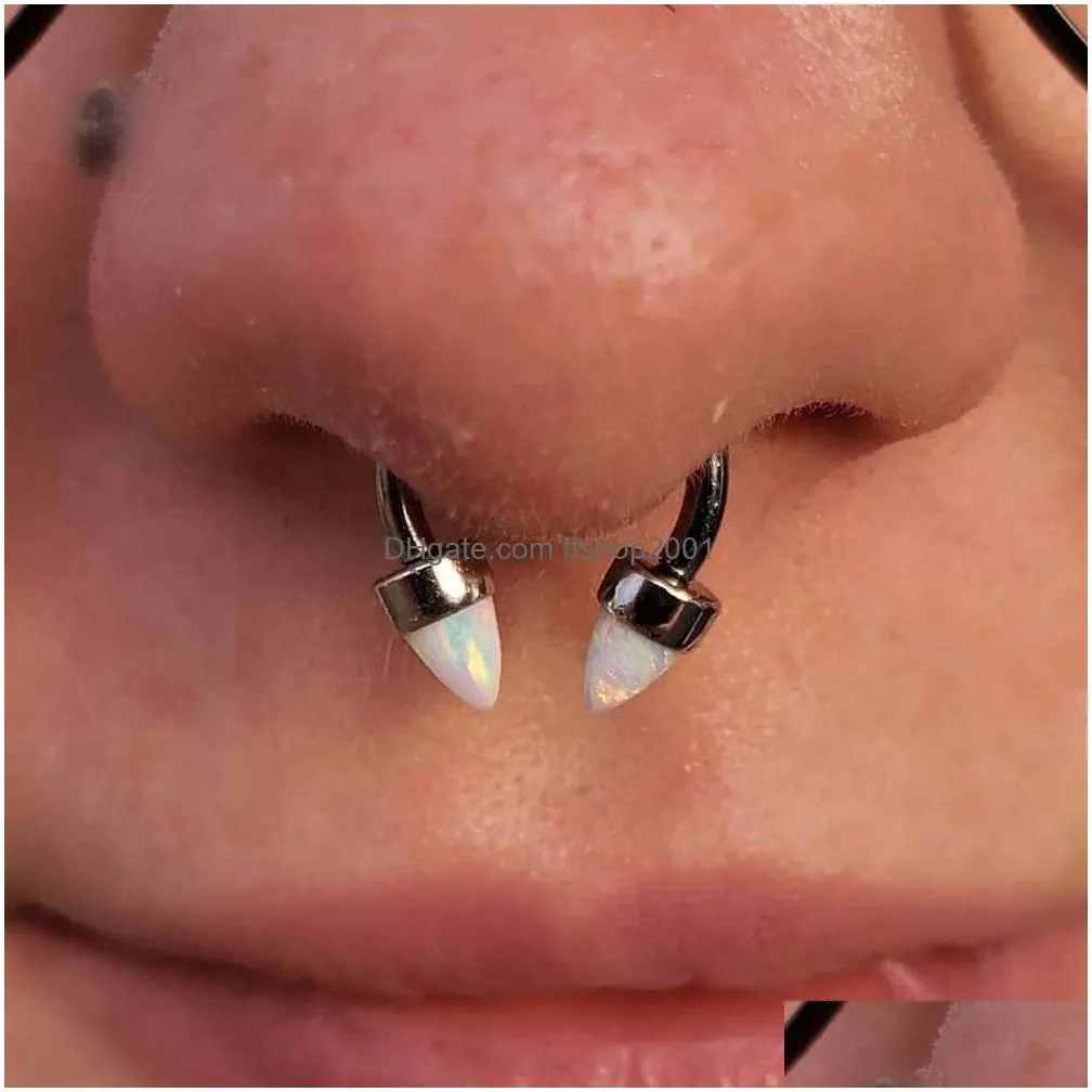 labret lip piercing jewelry 24pcs 16g g23 drop top for horseshoe eyebrow bar components internally threaded bullet opals monroe tragus