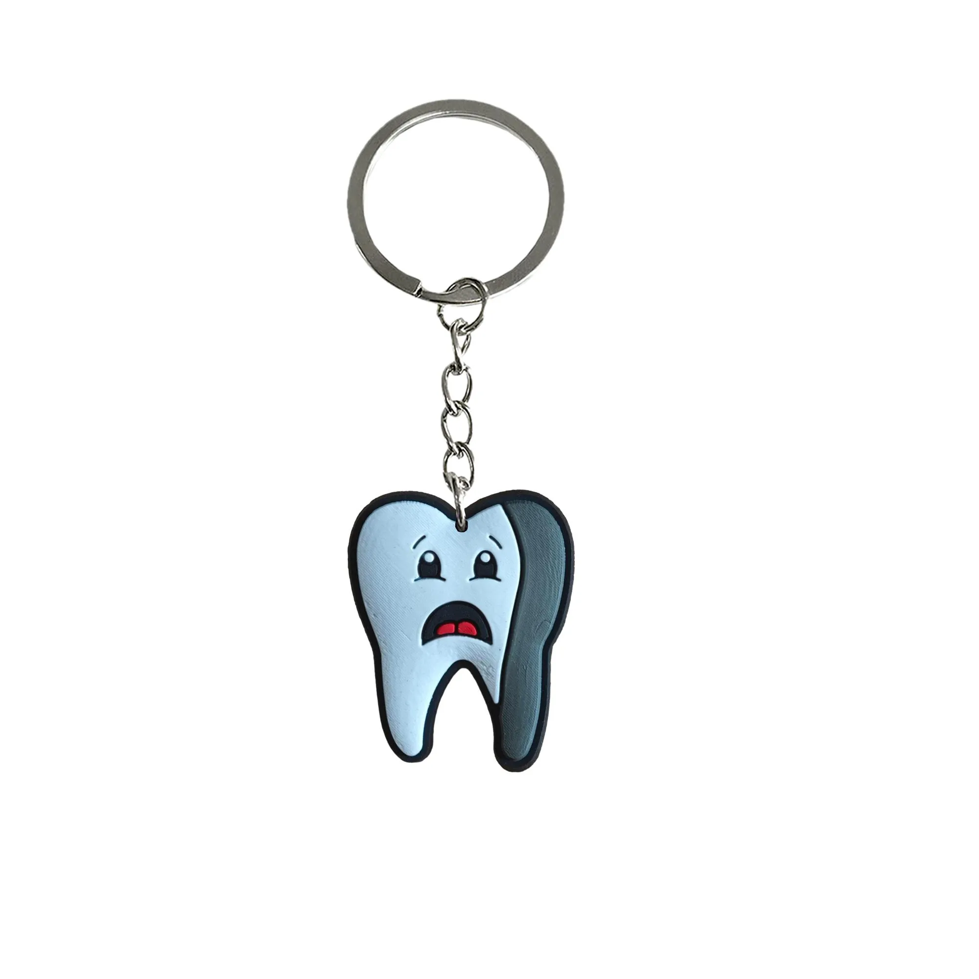 teeth 16 keychain for classroom prizes keychains tags goodie bag stuffer christmas gifts and holiday charms keyrings bags keyring suitable schoolbag key ring women boys pendants accessories kids birthday party favors