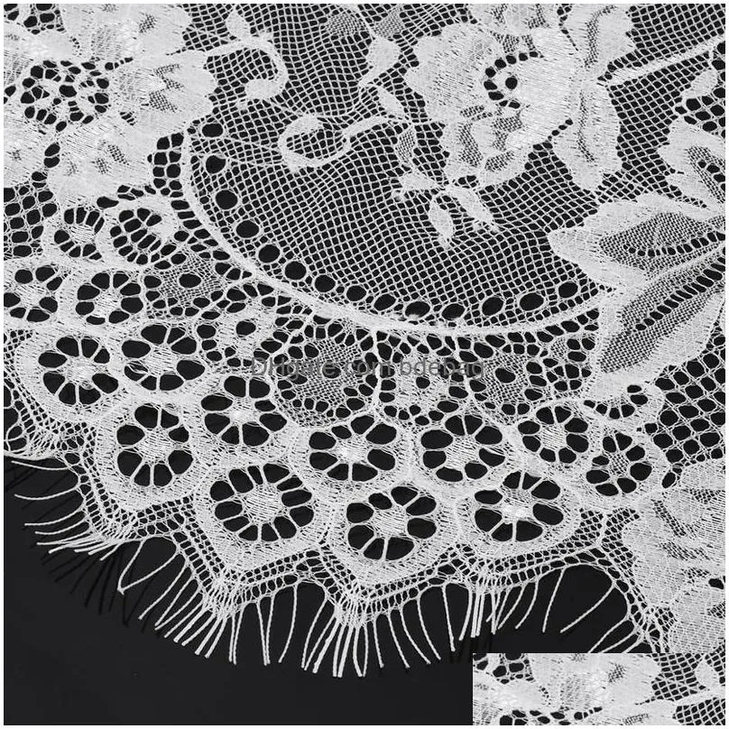 table cloth white european vintage home lace decorative textile sofa dining cover wedding party el decor 220906