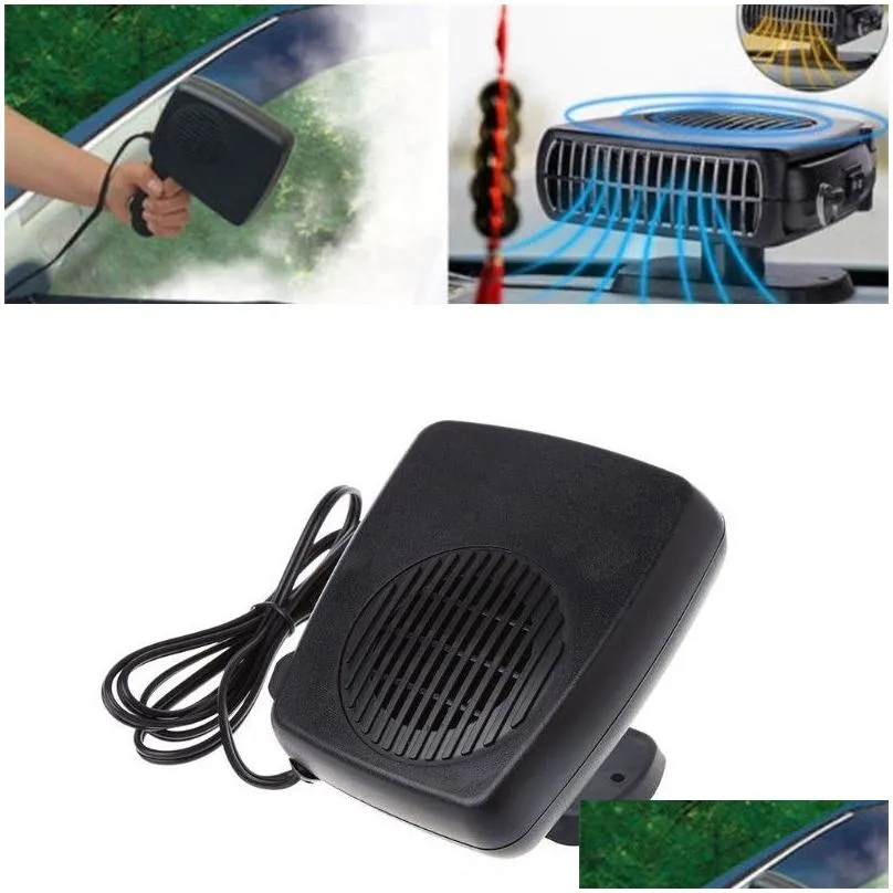 New High Quality 2In1 150W Car Heating Cooling Heater Fan Defroster Demister 12V Dryer Winshield Free Shipping